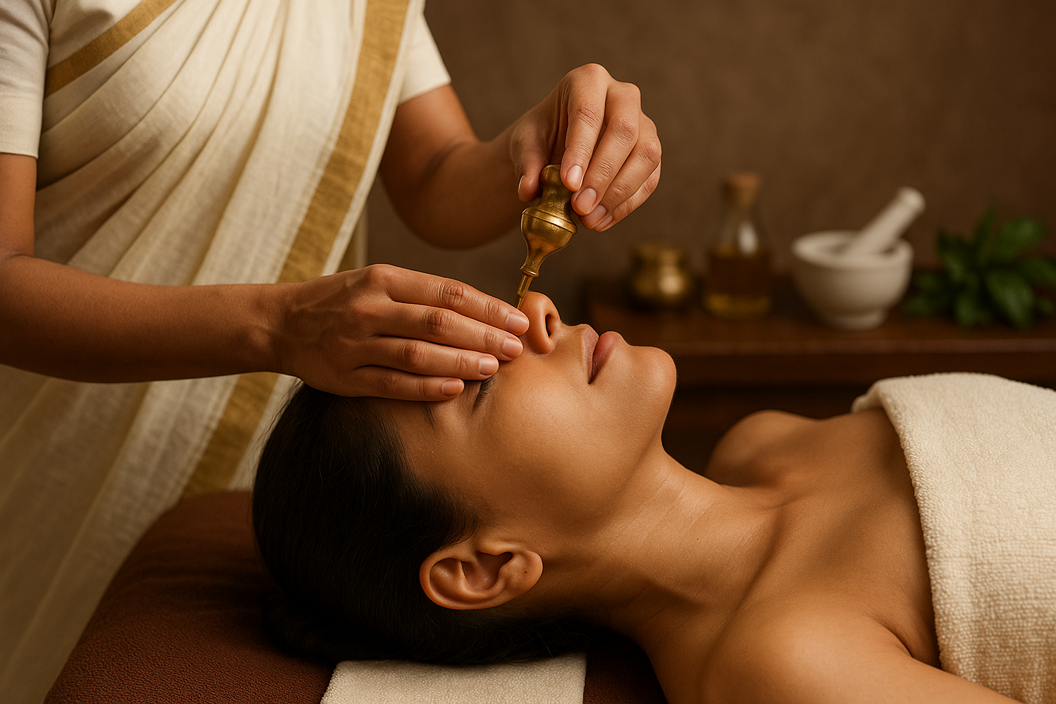 How Nasya Therapy for Chronic Sinusitis Works