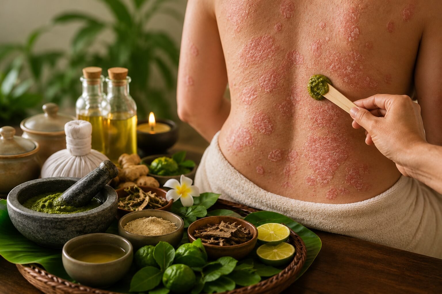 Ayurveda for Psoriasis How Panchakarma Treats Skin From Inside