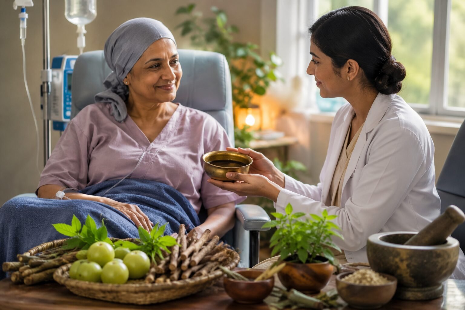 Ayurvedic Cancer Supportive Care How Rasayana Therapy Helps During Chemotherapy